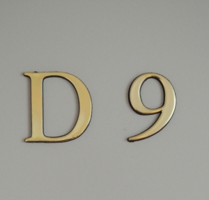 Détail porte 34 rue Mignet après livraison