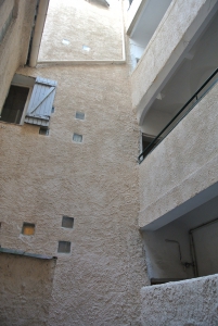 Vue coursives 34 rue Mignet avant travaux