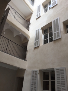 Parties communes extérieurs 34 rue Mignet après livraison