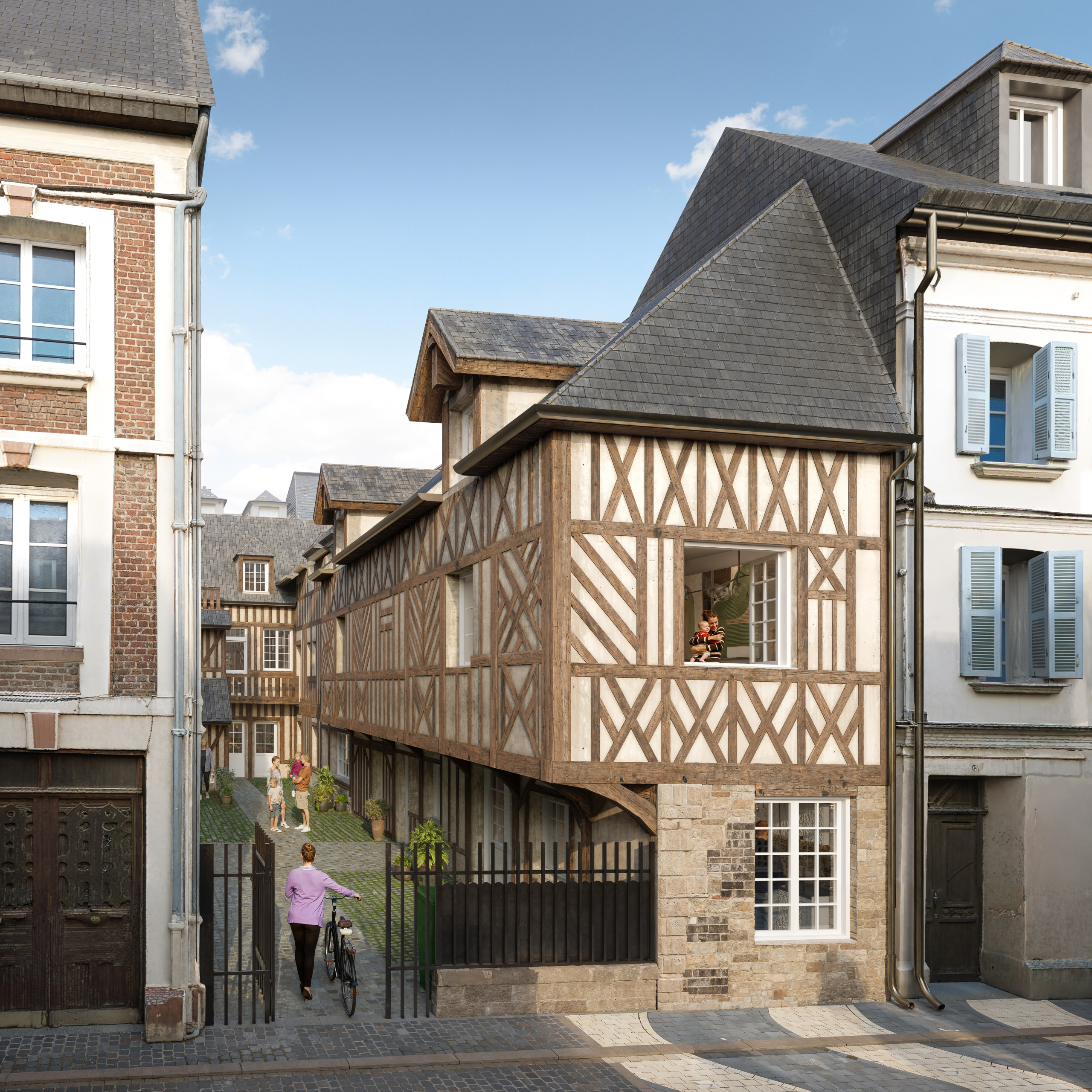 Honfleur 75 rue haute